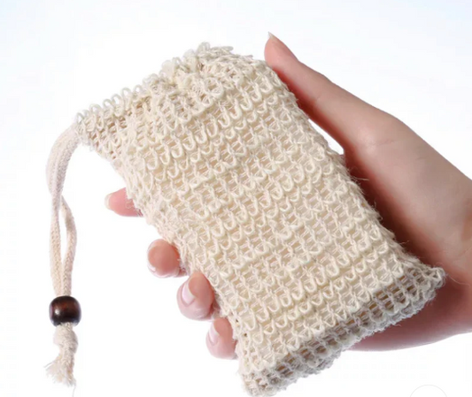 Soap Saver Pouch - Natural Plant Fiber - 100% compostable