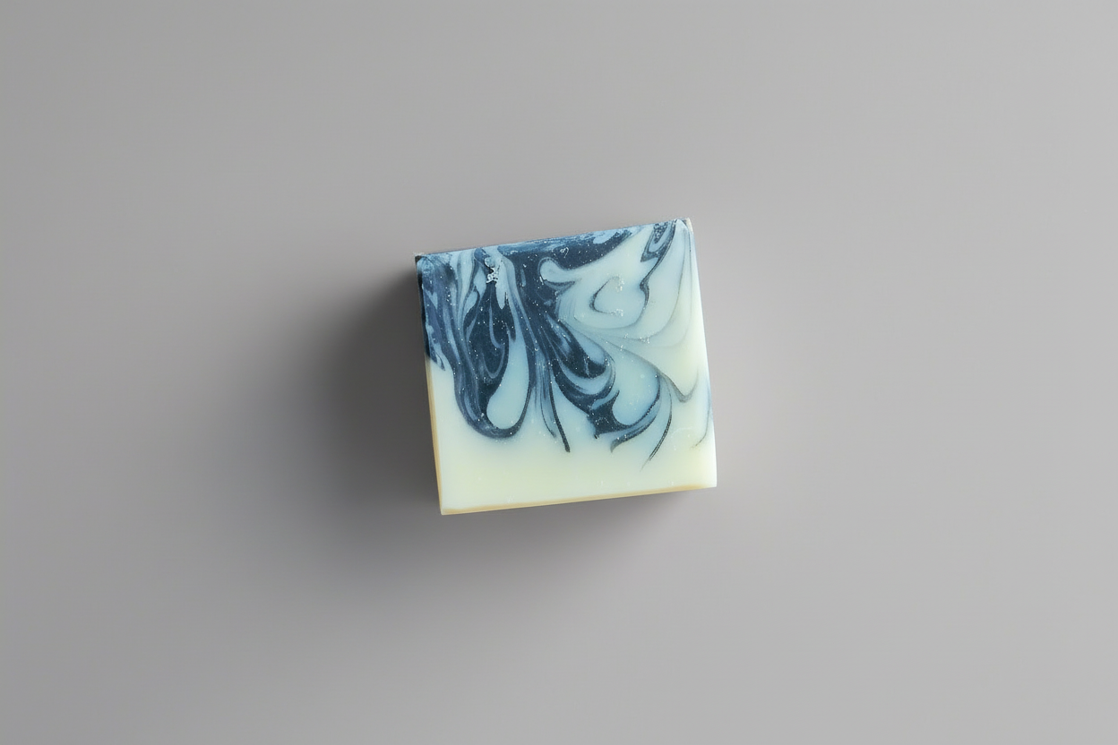 The Rain, The Park, and Other Things - Tallow Soap with Activated Charcoal 4 oz "Shorty"