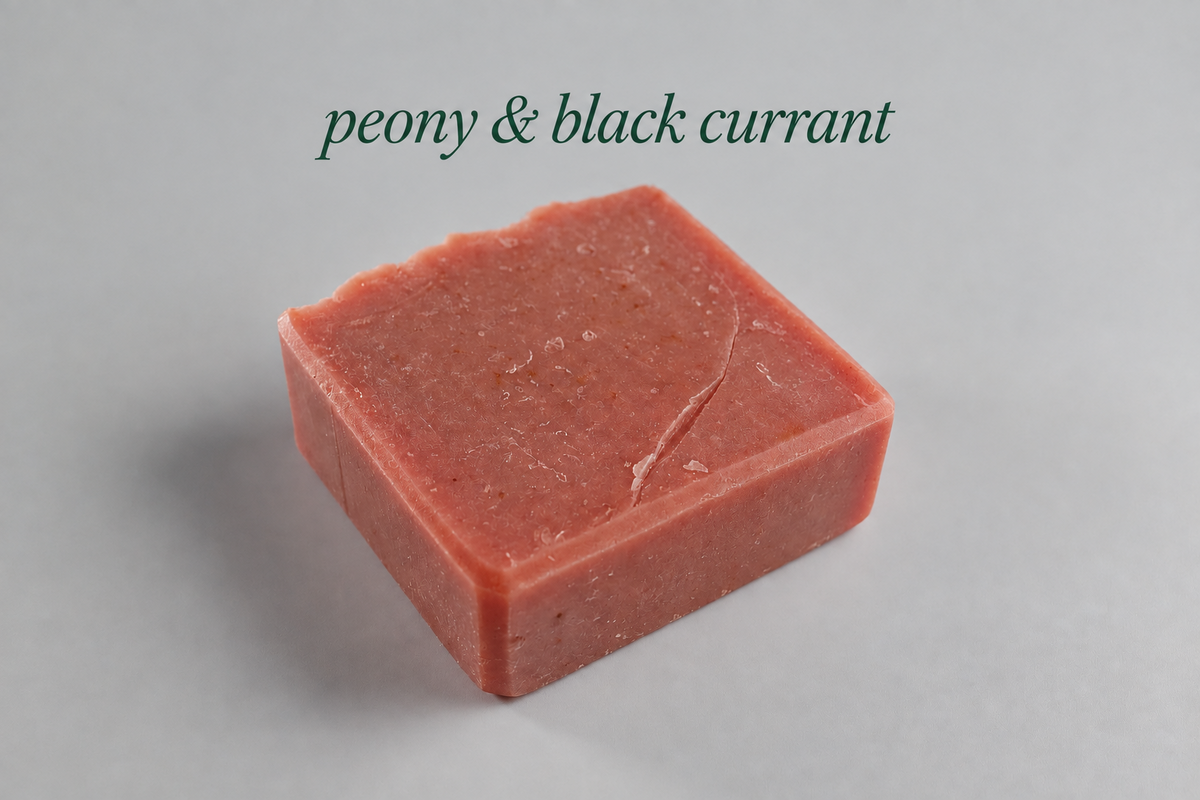 Pink Moon 1.0 version - Tallow Soap 4 oz "Shorty"