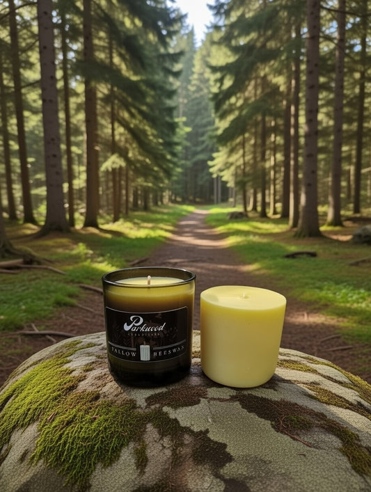 Out in the Country - Tallow and Beeswax Refillable Candle - 7.5 oz