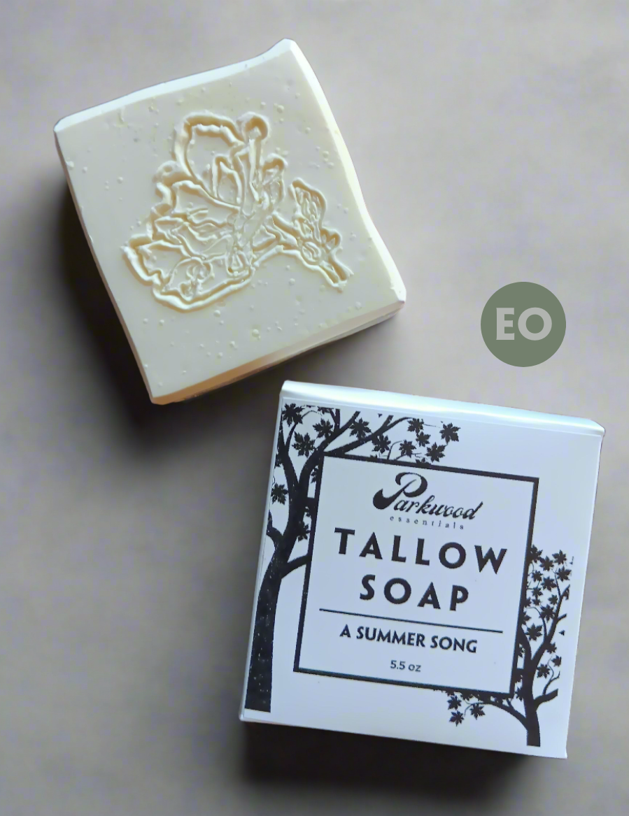 A Summer Song - Tallow Soap 5.5 oz BIG Bar