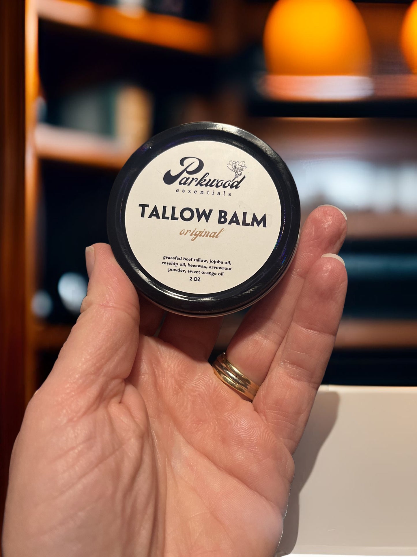 Tallow Balm - Original Rosehip Blend 2 oz tin