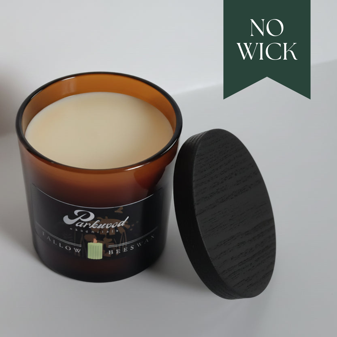 Feelin' Groovy - Wickless - Tallow and Beeswax Refillable Candle 7.5 oz