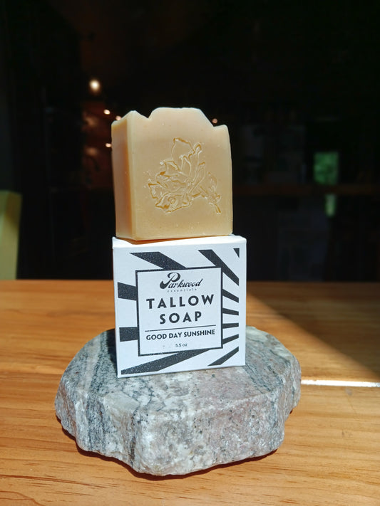 Good Day Sunshine - Tallow Soap with Turmeric - 5.5 oz