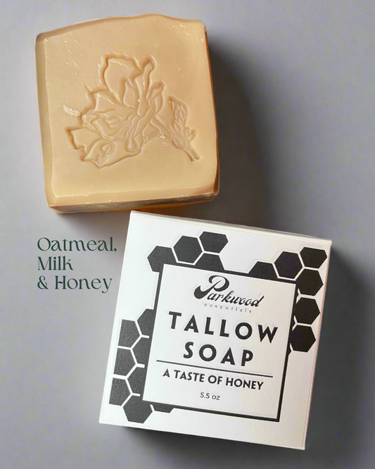 A Taste of Honey - Tallow Soap with Real Honey- 5.5 oz