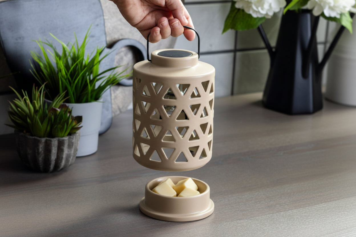 Geo Lantern Canopy Illumination Warmer