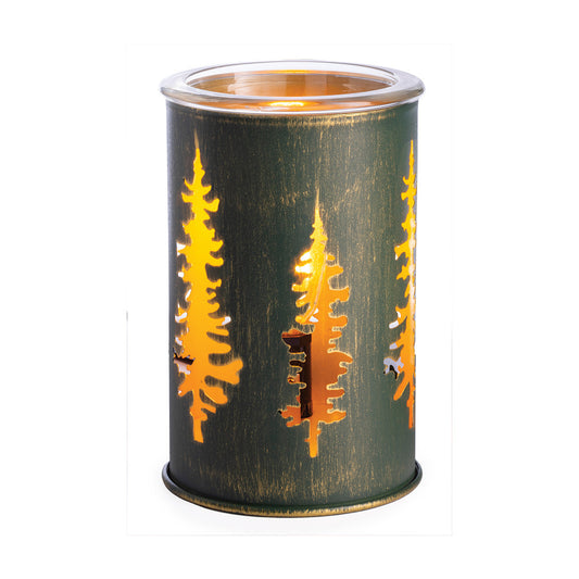 Golden Pines Vintage Bulb Illumination Wax Melt Warmer