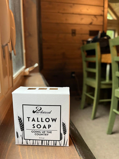 Going Up the Country - Tallow Soap 5.5 oz Bar