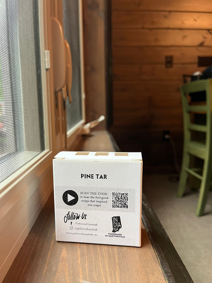 Three Little Birds Pine Tar & Tallow Soap 5.5 oz Bar