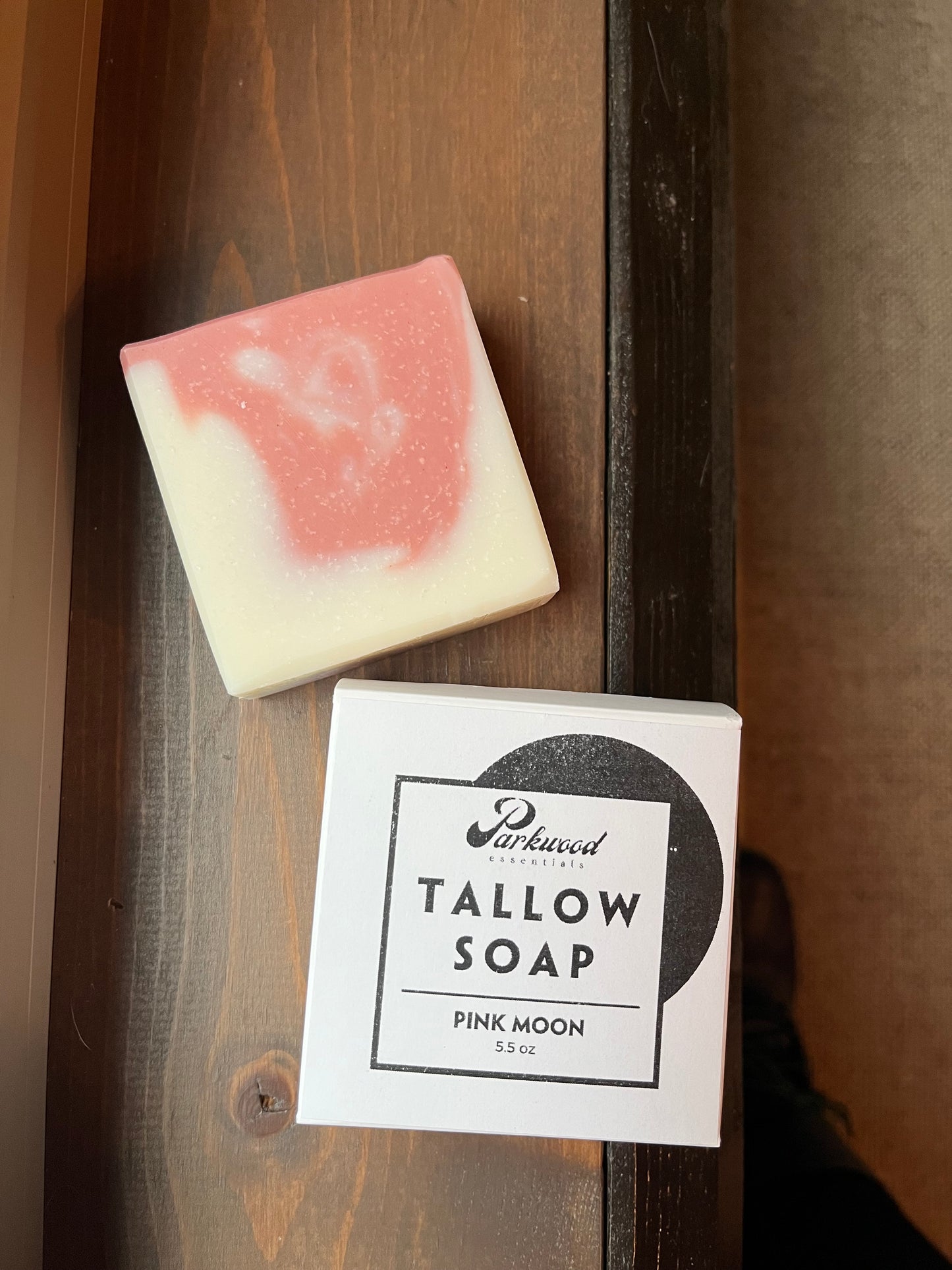 Pink Moon - Tallow Soap 5.5 oz BIG Bar