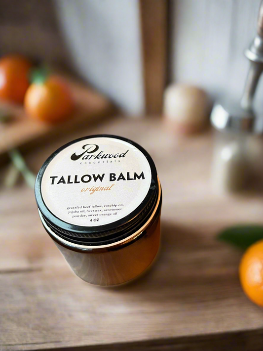 Tallow Balm - Original Rosehip Blend 4 oz