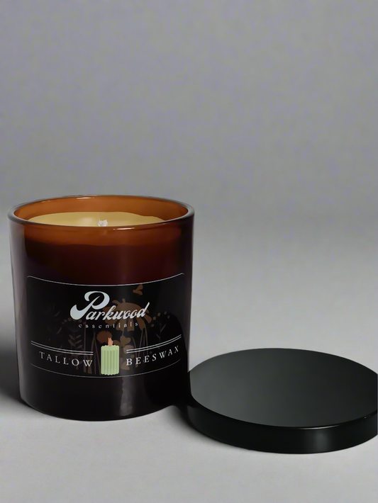Tallow and Beeswax Refillable Candle "First of May" 7.5 oz