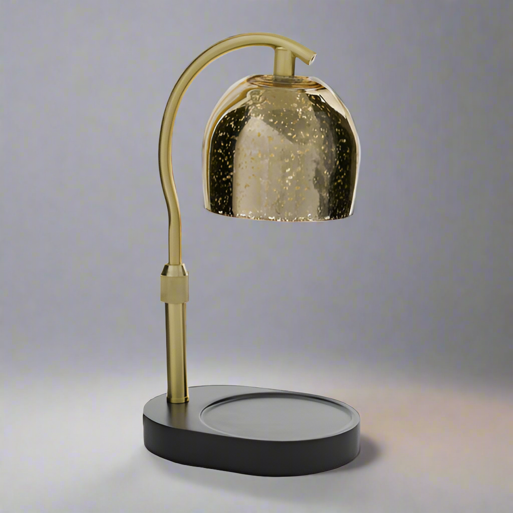 Mercury Glass Candle Warmer Lamp