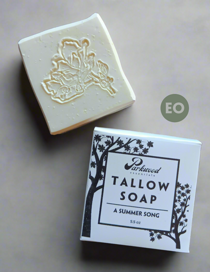 A Summer Song - Tallow Soap 5.5 oz BIG Bar
