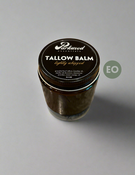 Tallow Balm - Lightly Whipped Rosehip Blend 3.5oz