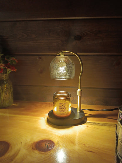 Mercury Glass Candle Warmer Lamp