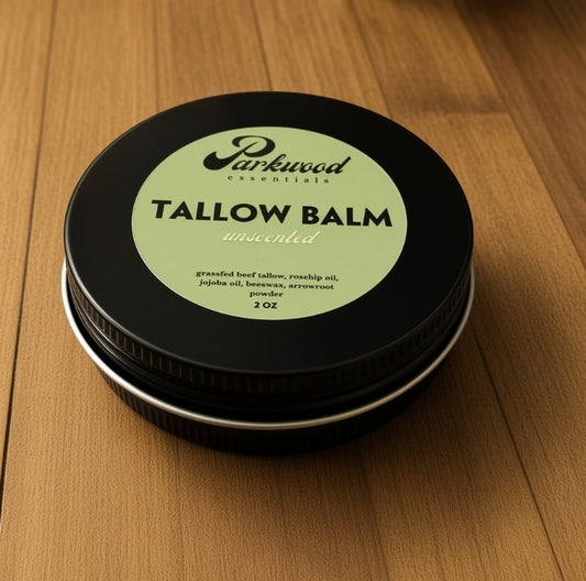 Tallow Balm - Unscented Rosehip Blend 2 oz tin