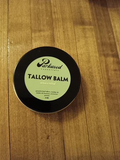 Tallow Balm - Unscented Rosehip Blend 2 oz tin