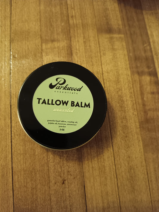 Tallow Balm - Unscented Rosehip Blend 2 oz tin