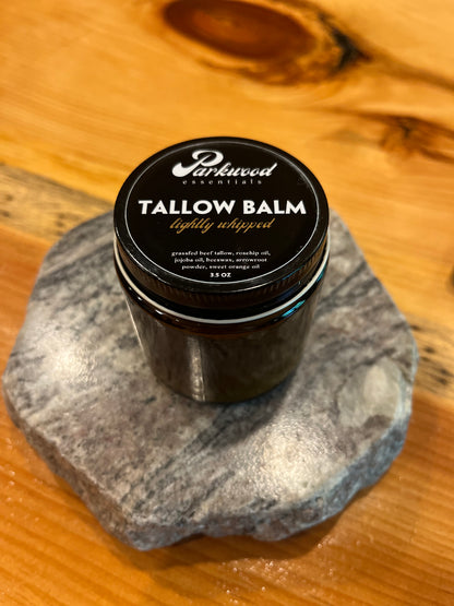 Tallow Balm - Lightly Whipped Rosehip Blend 3.5oz
