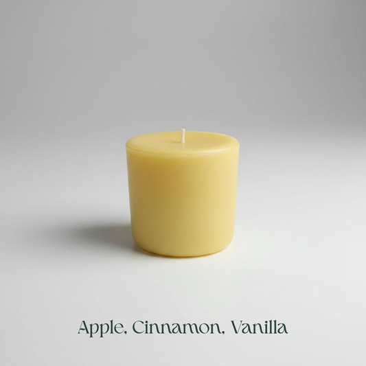 American Pie - Tallow and Beeswax Candle REFILL - 7.5 oz - No Vessel
